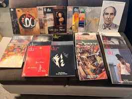 Zeitschrift DU 29 Stück div. Jahrgänge einzeln 1977 - 2001