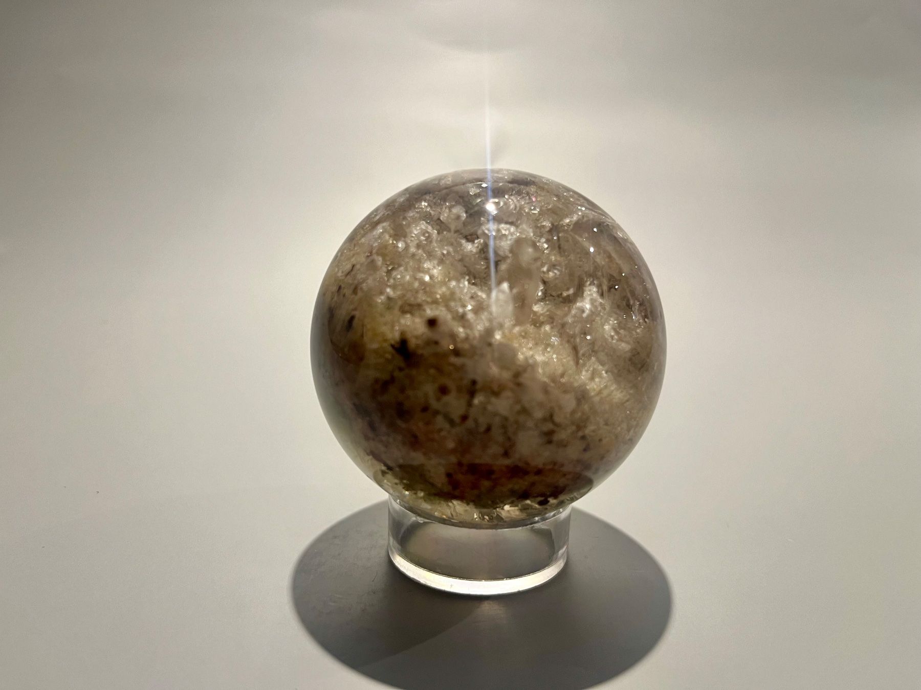 Edelsteine: Lodalith Ghost Sphere  Kristall Kugel -  6cm, 263g – Neu und originalverpackt aus Zürich von unique2010 2