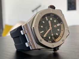 Audemars Piguet Diver Royal Oak Offshore GrünTop Zustand!