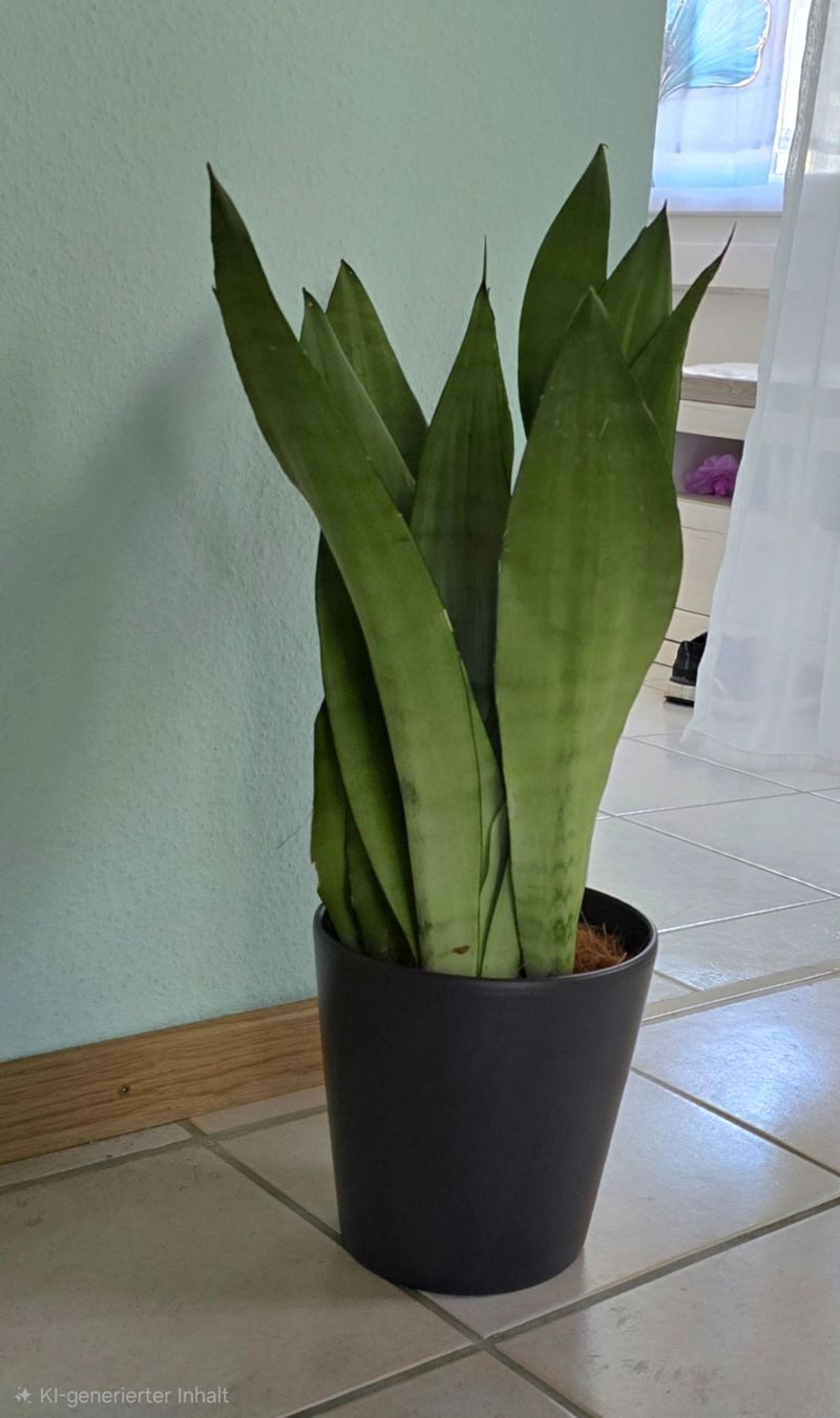 Piante & sementi: Zimmerpflanze "Sanseveria" mit Topf 🪴 – Nuovo (secondo la descrizione) da Aarburg venduto da Glitzerschein 3