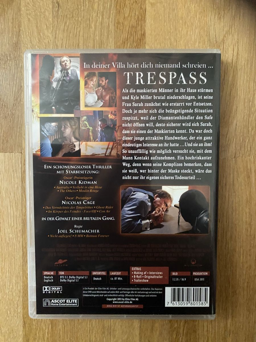 Alle DVDs: DVD Trespass – Neu (gemäss Beschreibung) aus Aesch BL von 39QueenOFSales39 1
