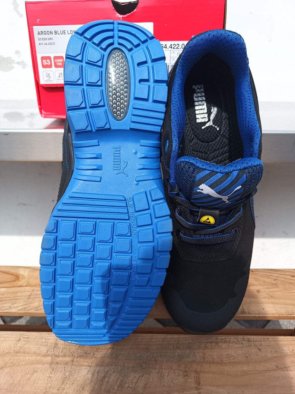 Puma Herrenschuhe: Puma Sicherheitsschuhe S3 40 – Neu und originalverpackt aus Oberegg von A-Z.Handel.Loehrer 6