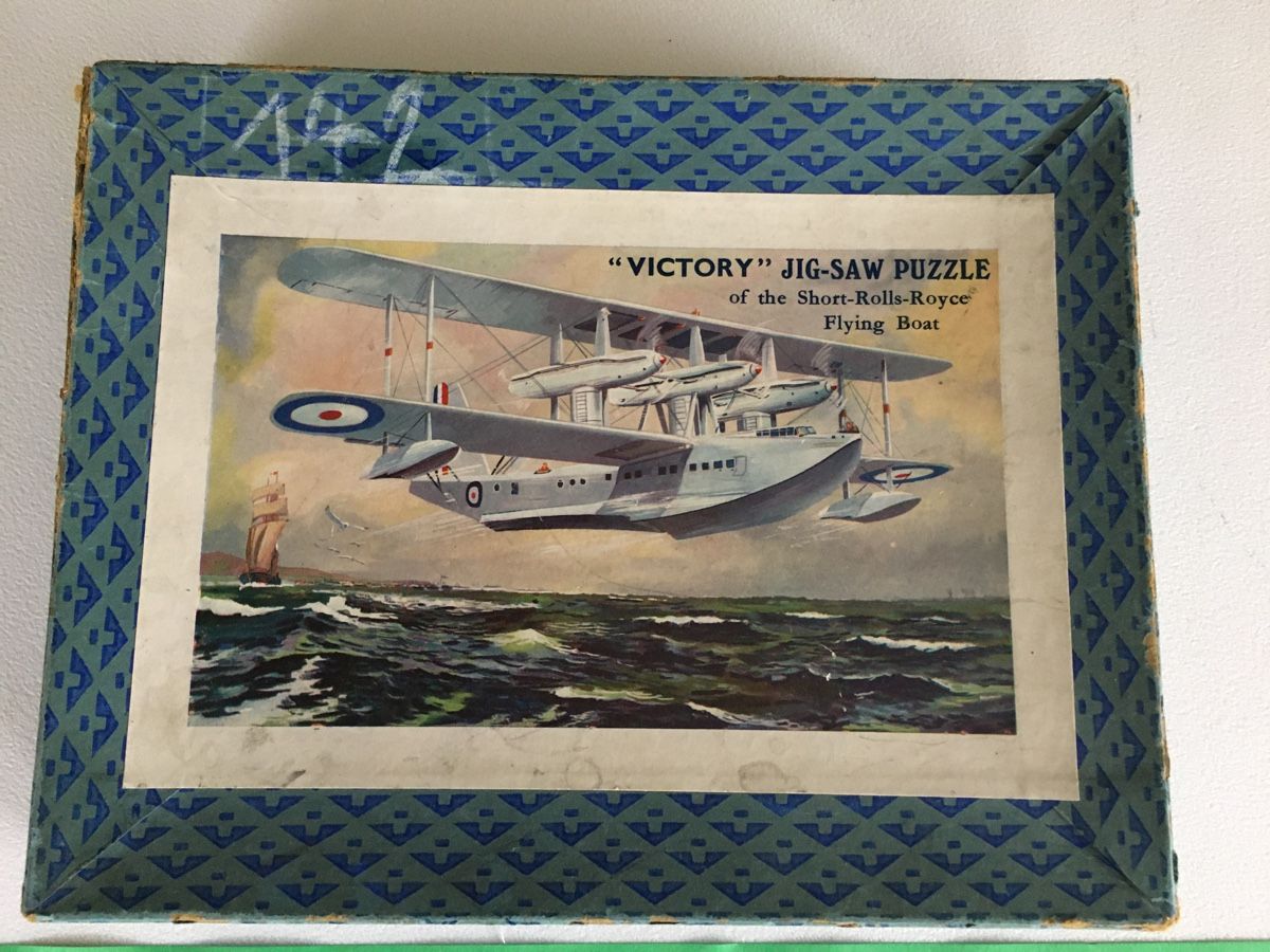 Giochi: Altes Puzzle Short Rolls Royce Flying Boat – Usato da Grellingen venduto da Toyhamster