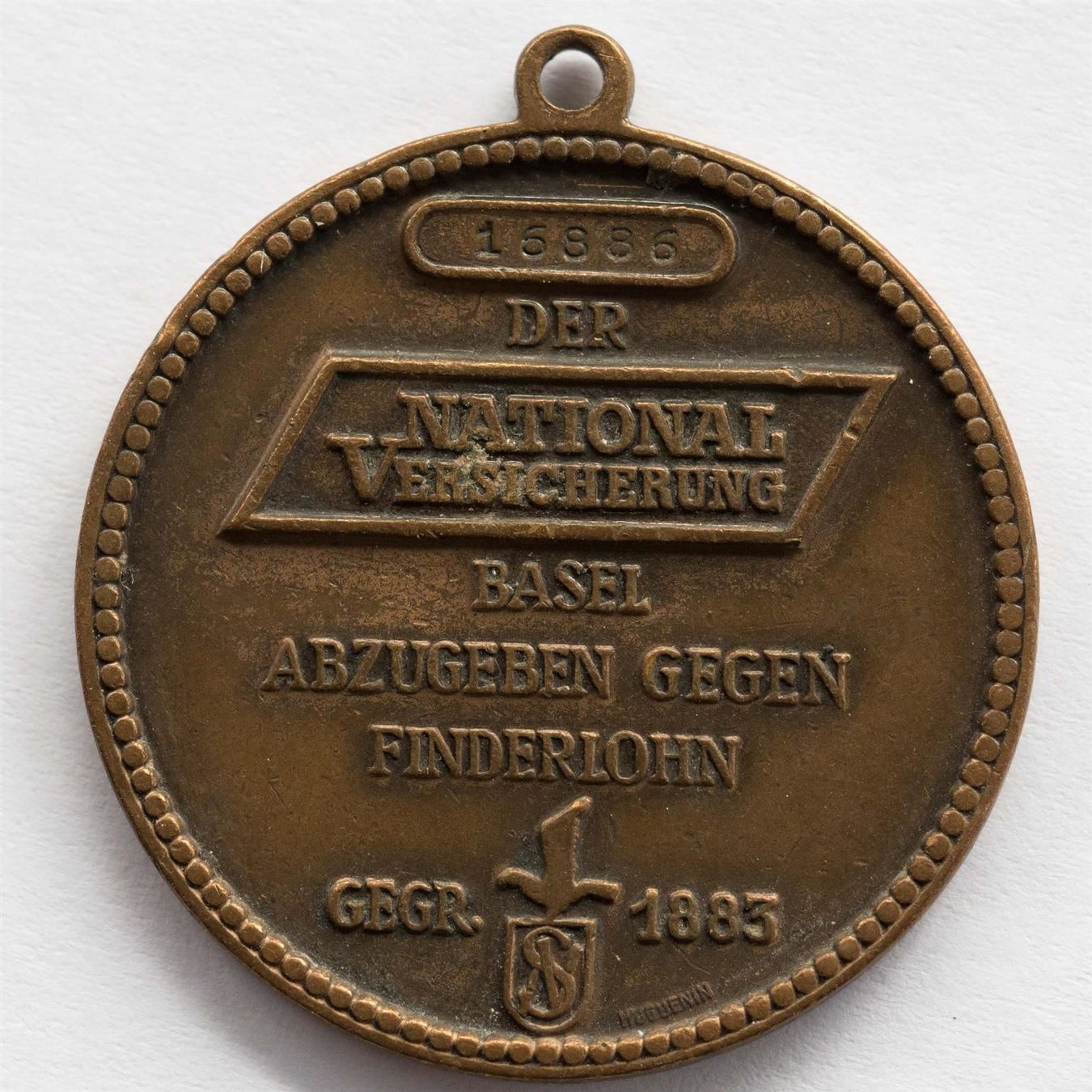 Medaglie: Medaille National Versicherung Basel – Usato da Rotkreuz venduto da Swiss-Coins 1