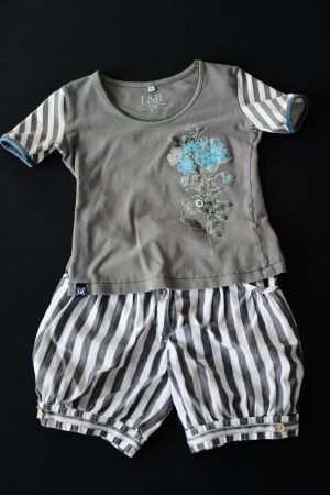 Tshirt, Shorts  von Jil&Sil gr. 134 140