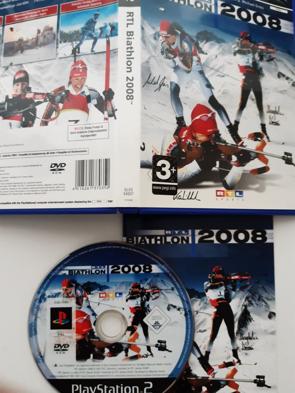 Sony Spiele: RTL Biathlon 2008 für PS2 – Gebraucht aus Dietikon von Hwengi