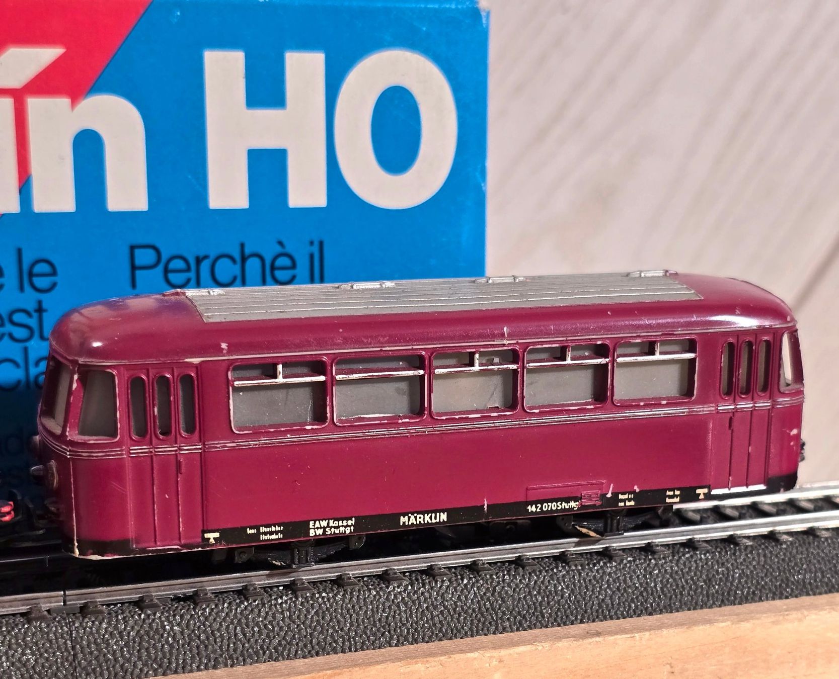 MÄRKLIN 3016 - SCHIENENBUS TV 95 der DB - läuft tiptop | Kaufen auf Ricardo