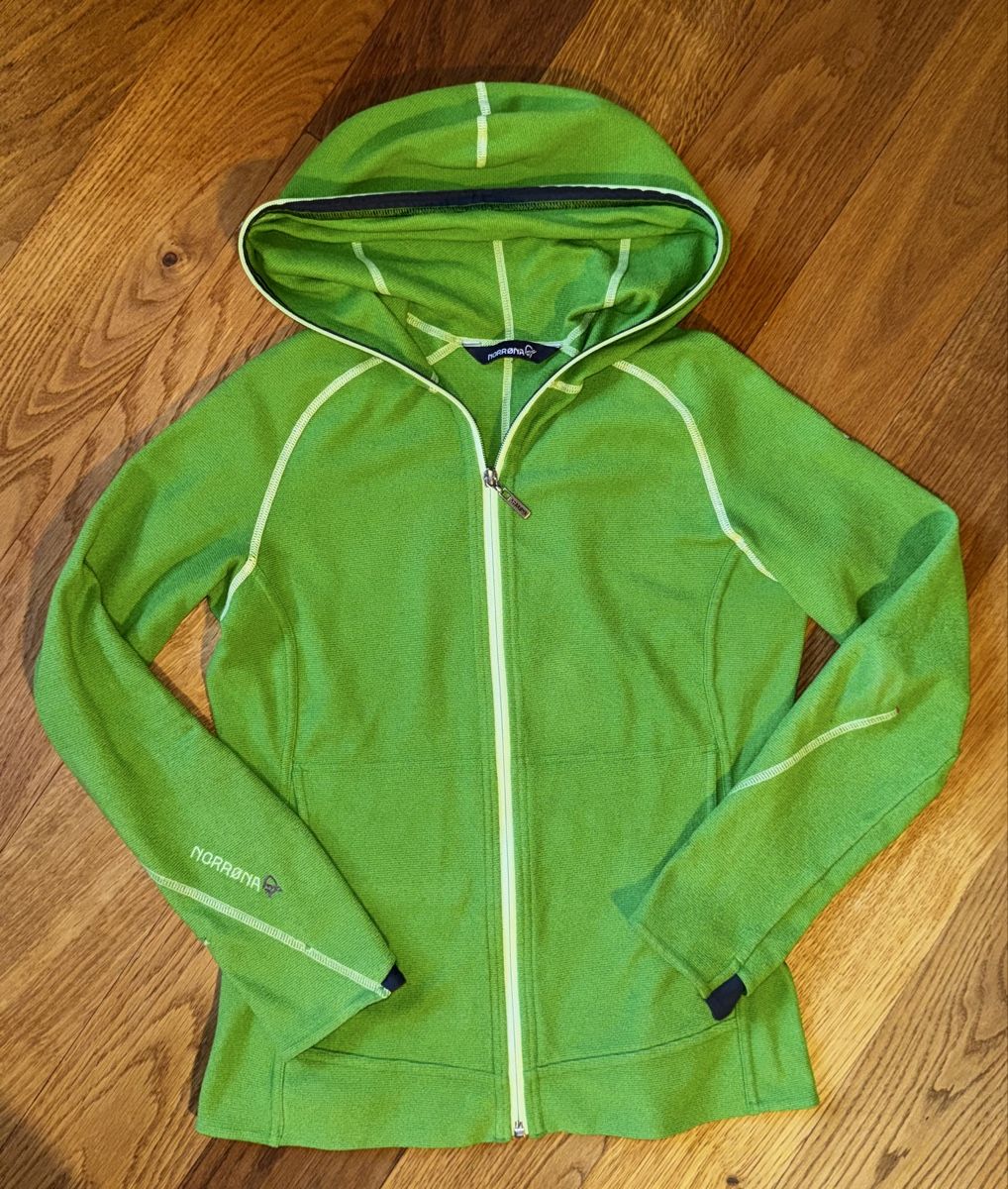 Norrøna Maglioni & Felpe: Norrona Zip Hood Jacket, Size S, Green – Usato da Andermatt venduto da stark19