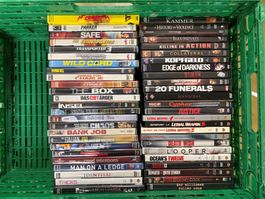 DVD Sammlung, Thriller, Krimis, Action 50 Stück