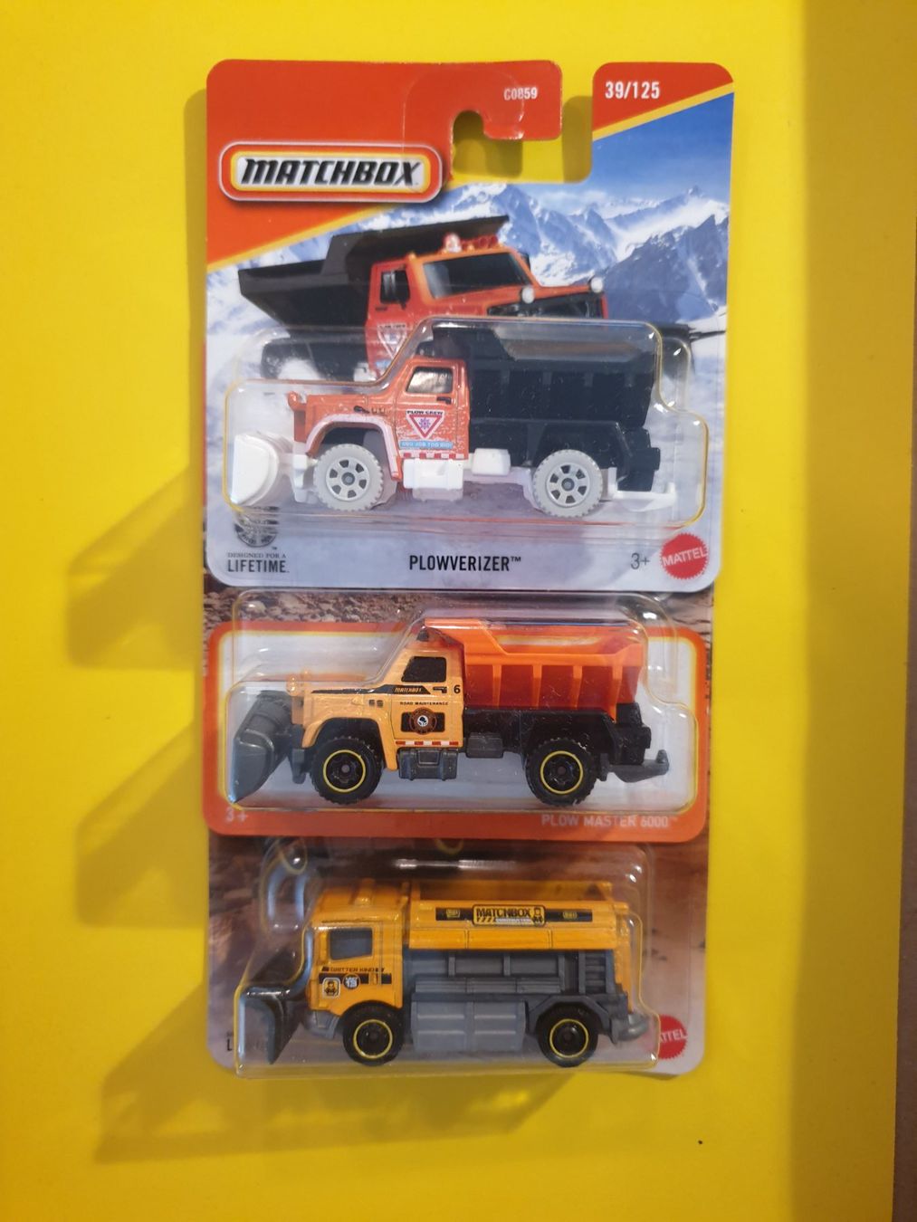 Matchbox Voitures modèles: Matchbox Winterdienstset – Neuf avec emballage d'origine à Oftringen par Rotor