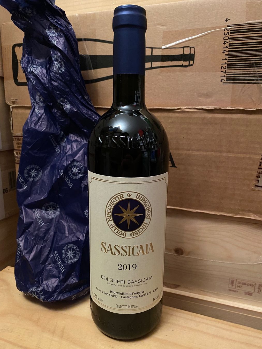 Sassicaia Vino: Sassicaia 2019 – Nuovo (secondo la descrizione) da Grenchen venduto da O.r.i.g.