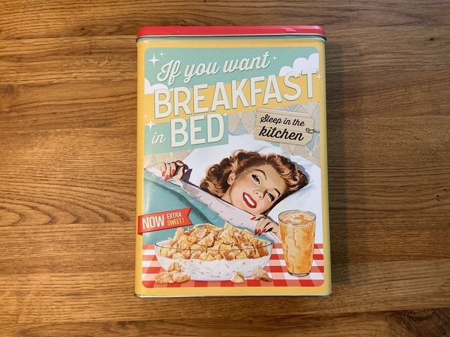 Contenitori & Simili: Blechdose Breakfast in Bed Neu – Usato da Salmsach venduto da Fxwg