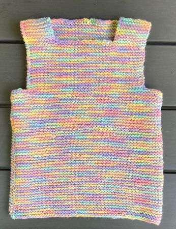 Babypullunder 👕🌈  - handgestrickt - Grösse 74 / 80 - NEU