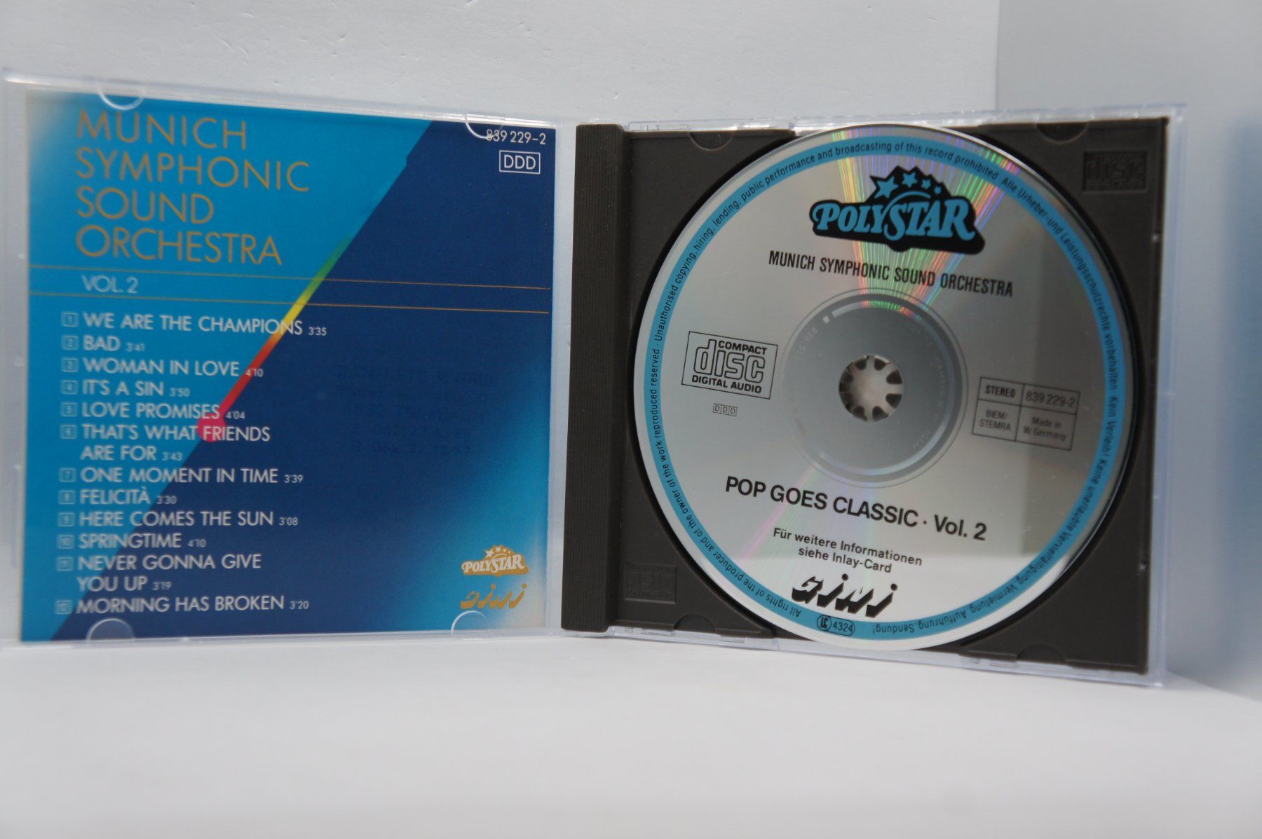 CD: 3 CDs MSSO Pop Goes Classic 2-4 ABBA Queen Michael Jackson – Usato da Ernetschwil venduto da luisvonerni 3