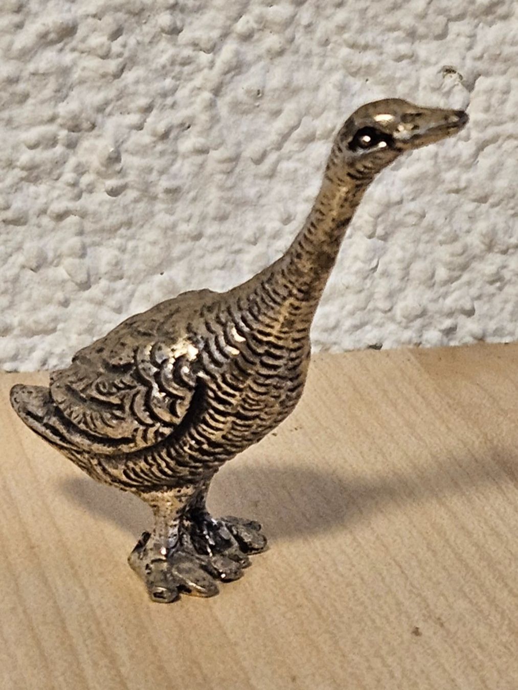 Statuette: Gans Miniatur Zinn Figur – Usato da Jona venduto da ASMARADO 1