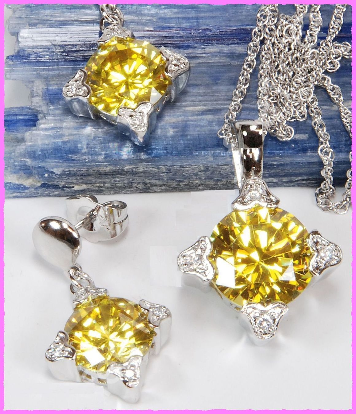Catenine: Bezauberndes Set mit Zirkonia – Nuovo e nell'imballaggio originale da Oberglatt ZH venduto da Diamond-Girl 1
