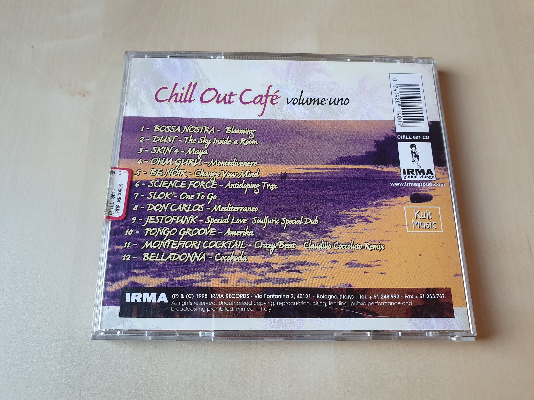CD: Chill Out Cafe volume uno – Usato da Stansstad venduto da collectorsshop 1