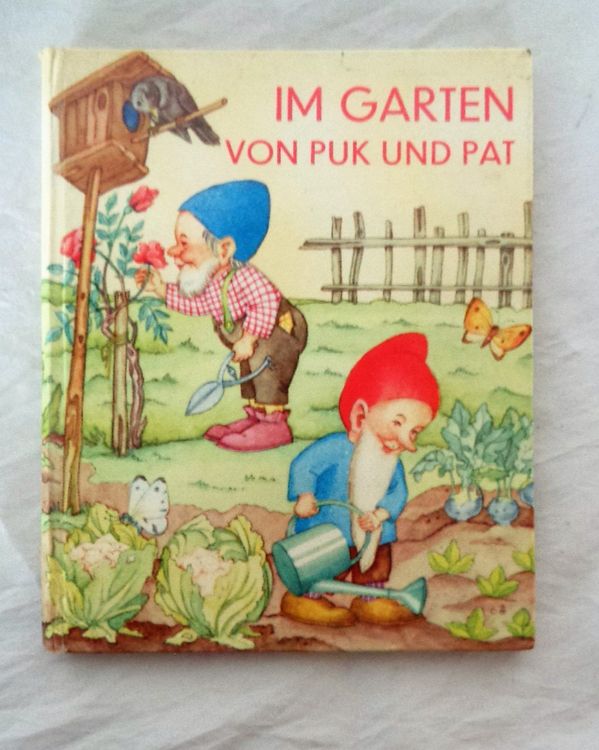 Die Zwerge Puk und Pat im Garten / Kleines Bilderbuch 1959 Kaufen auf