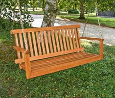 Gartenschaukel Hängebank 2-Sitzer Bank Hartholz Schaukel