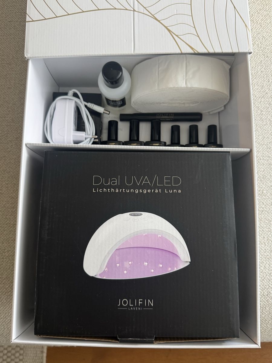 Künstliche Fingernägel: Jolifin Laveni Shellac Starter Set Luna – Gebraucht aus Zürich von kim_jf9z 1