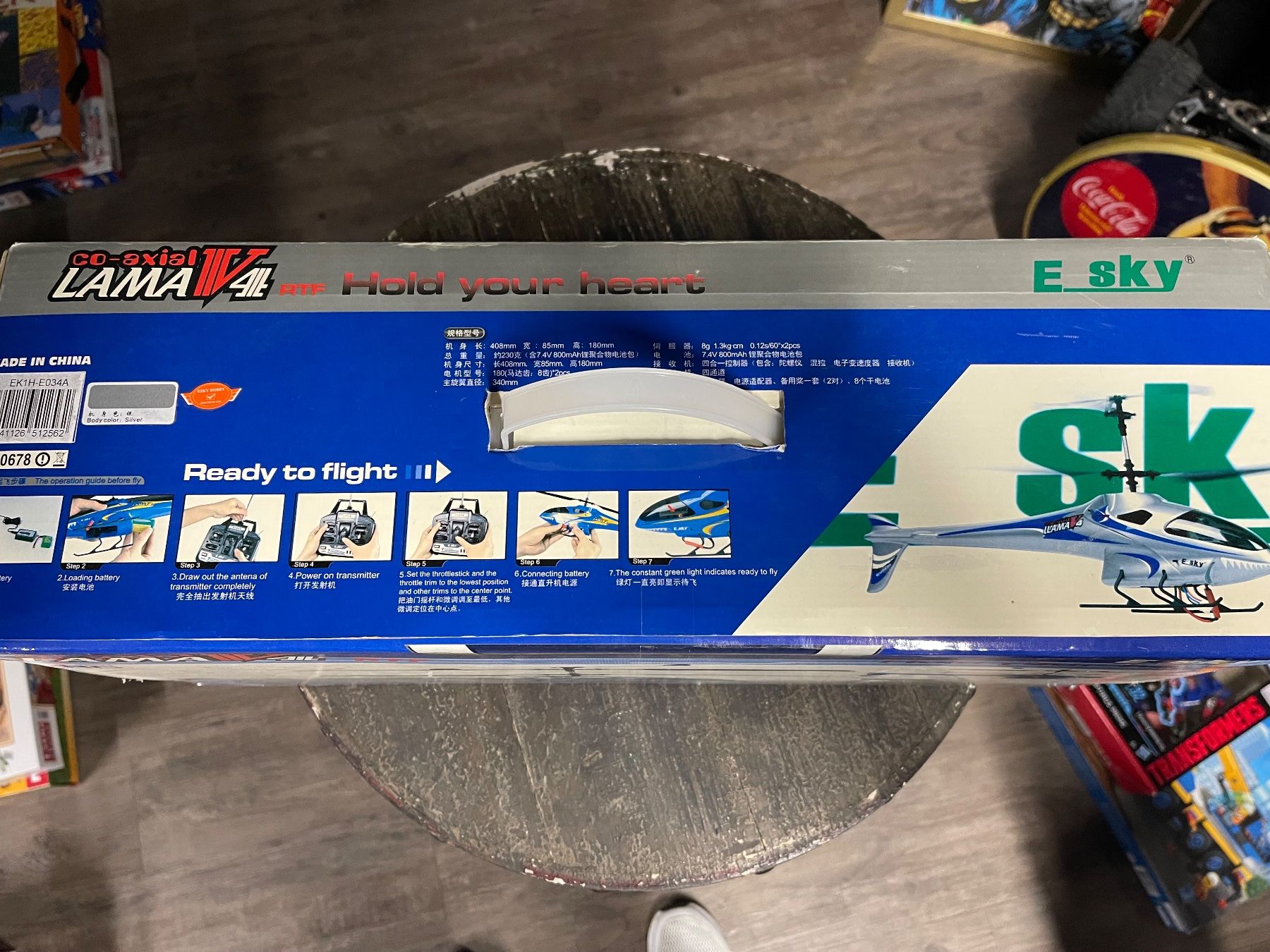 Modellismo RC: E-Sky Lama V4, RC Helikopter – Usato da Sursee venduto da Tommy81 2