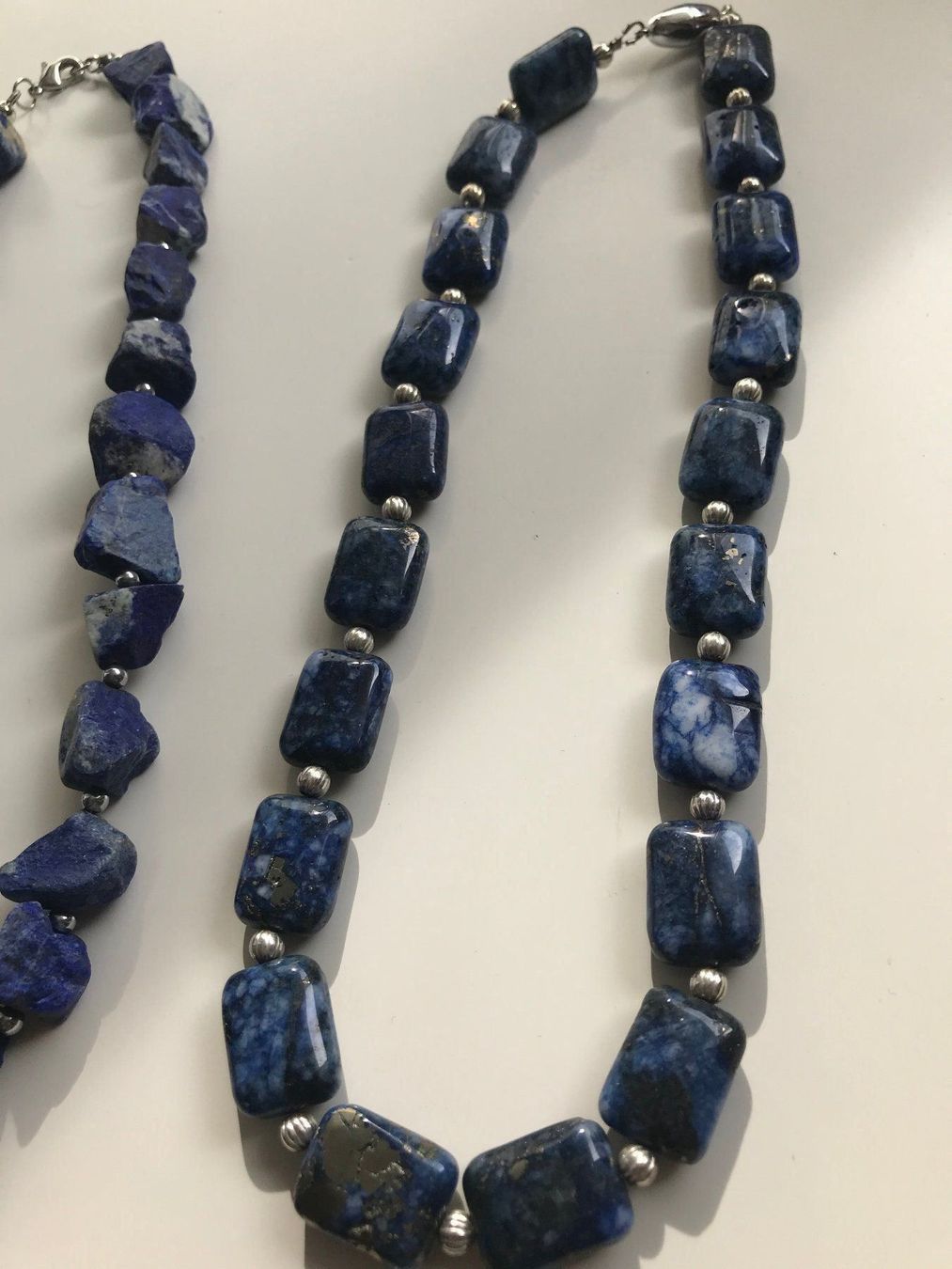 Catenine: Kette Lapislazuli, Einzelanfertigung, – Nuovo e nell'imballaggio originale da Bern venduto da antigua13 4