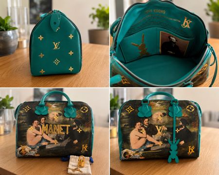 Louis Vuitton x Jeff Koons - Speedy 30 Masters "Manet"