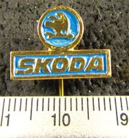 SKODA IAA89 AUTO LOGO ANSTECKNADEL VINTAGE