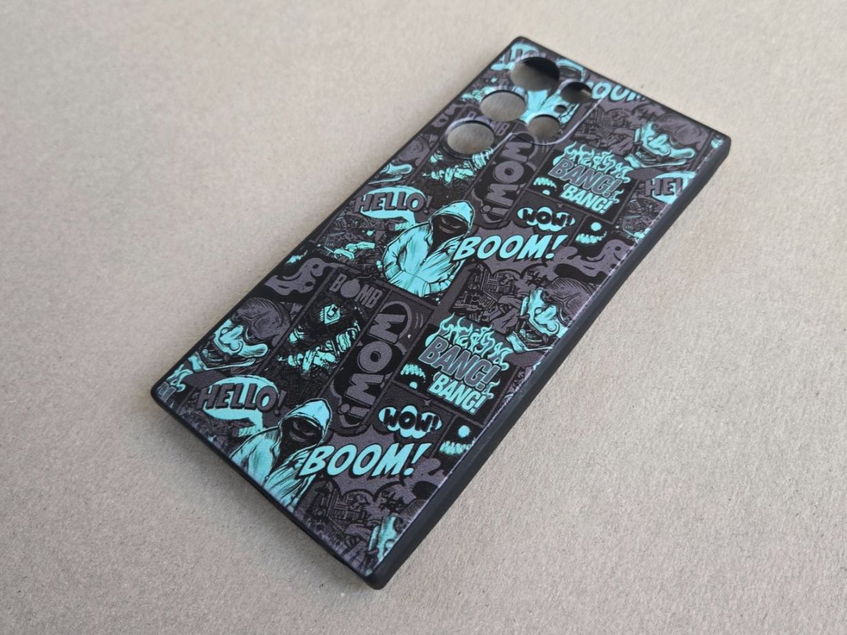 Samsung Cover & Protezioni schermo: Samsung Galaxy S22 Ultra Hülle Kunststoff Case Comic Design – Nuovo (secondo la descrizione) da Hunzenschwil venduto da Fluz 2