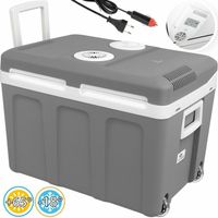 KESSER 40L Kühlbox 12V 230V GRAU