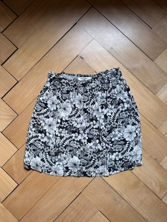 NAF NAF - Rock schwarz-weiss gemustert 34