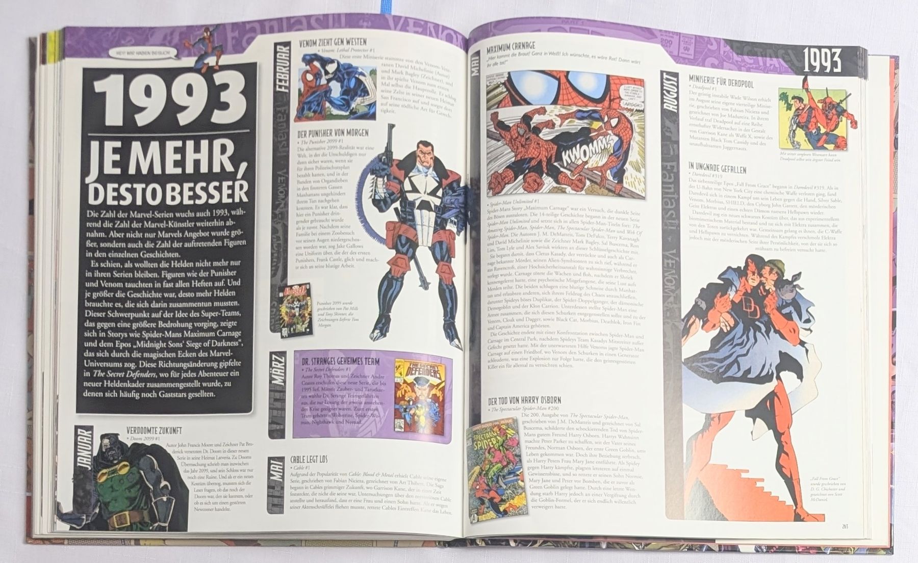 BD: Die Marvel Chronik - 70 Jahre Heldentum - Panini Comics – Neuf (Voir description) à Wängi par ABIZONE-86 5