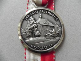 Medaille Gossau St.Gallen SG Schloss Oberberg 1966