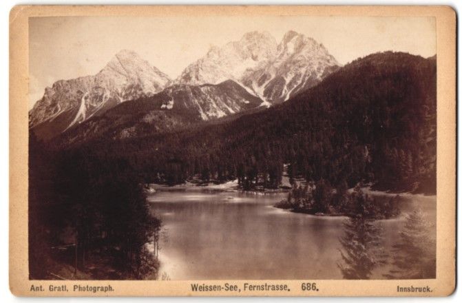 Fotografie & Manifesti: Fotografie Biberwier, Blick auf den Weis – Usato da Berlin venduto da bartko-reher