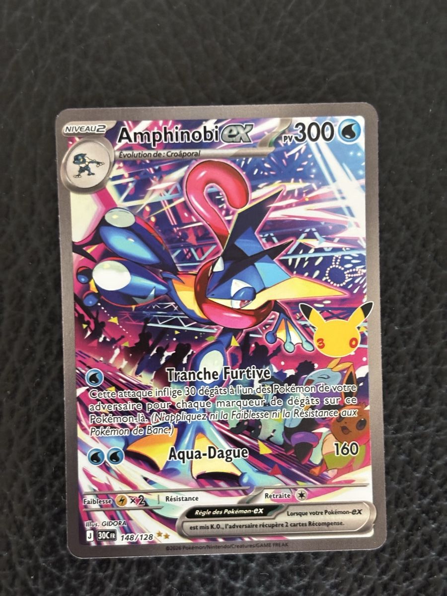 Pokémon Sammelbilder & Trading cards: Carte Pokémon AMPHINOBI 30c 148 fr – Neu (gemäss Beschreibung) aus lausanne von helderj