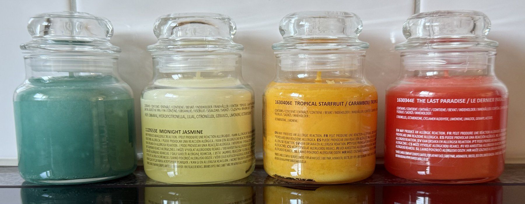 Yankee Candle Bougies: Yankee Candle, 4 x 104 g – Neuf (Voir description) à Oberwil BL par Lepidolith 1