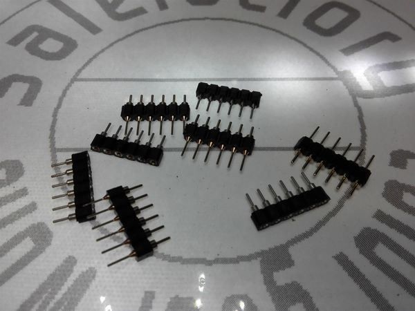 Elektronikbauteile: Stecker+Buchse 6PIN schwarz, 4 Paare – Neu (gemäss Beschreibung) aus Luzern von Salefactory