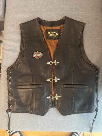 Harley-Davidson Leder Weste XL 