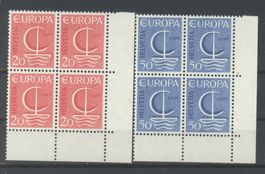1966, Europa, ohne Falz **