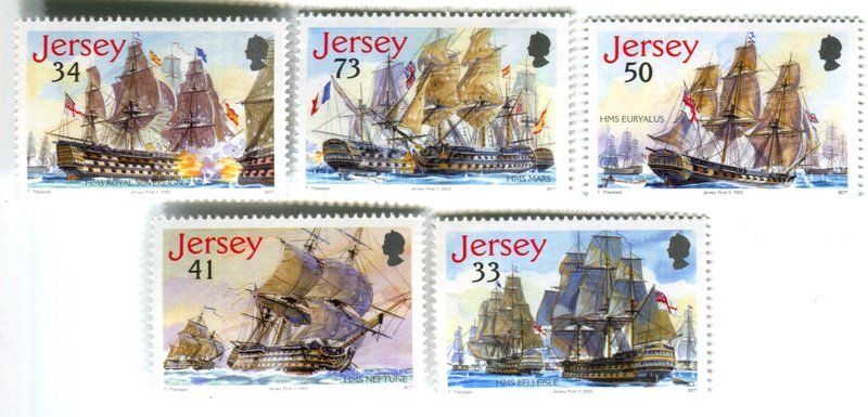 Tous les timbres: Briefmarken "Schiffe". Jersey – Neuf avec emballage d'origine à Basel par Butsch5