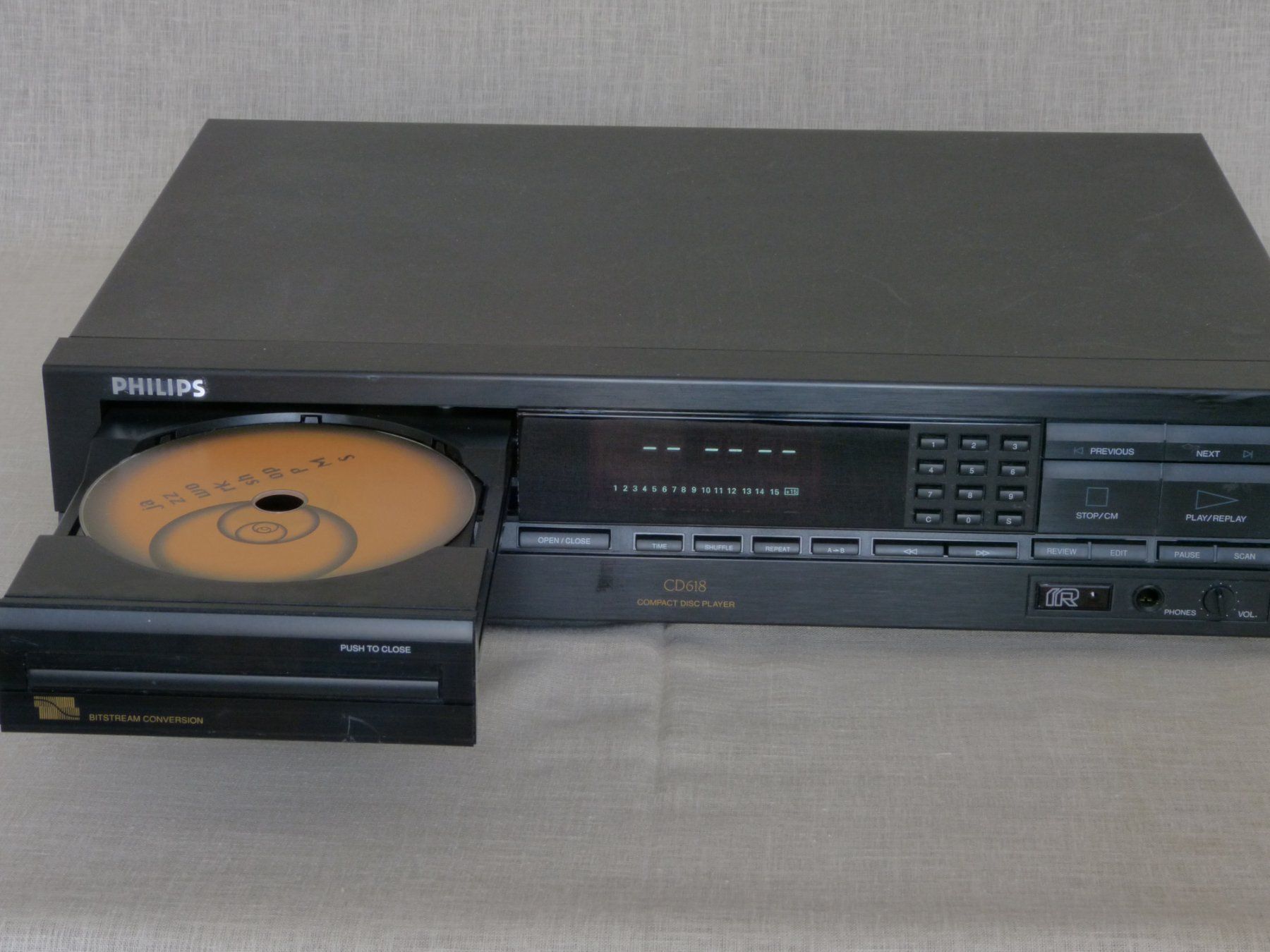Philips Lettore multimediale & Streamer: Philips CD Player CD618 spielt gut Laser springt schnell an – Usato da Rheineck venduto da mur.man 4