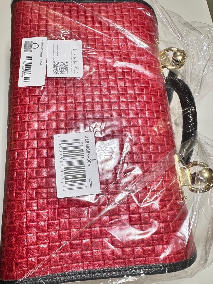 Borse da donna: Handtasche Anna Morellini Farbe Barolo – Nuovo e nell'imballaggio originale da Felben-Wellhausen venduto da lau_h9r9 3