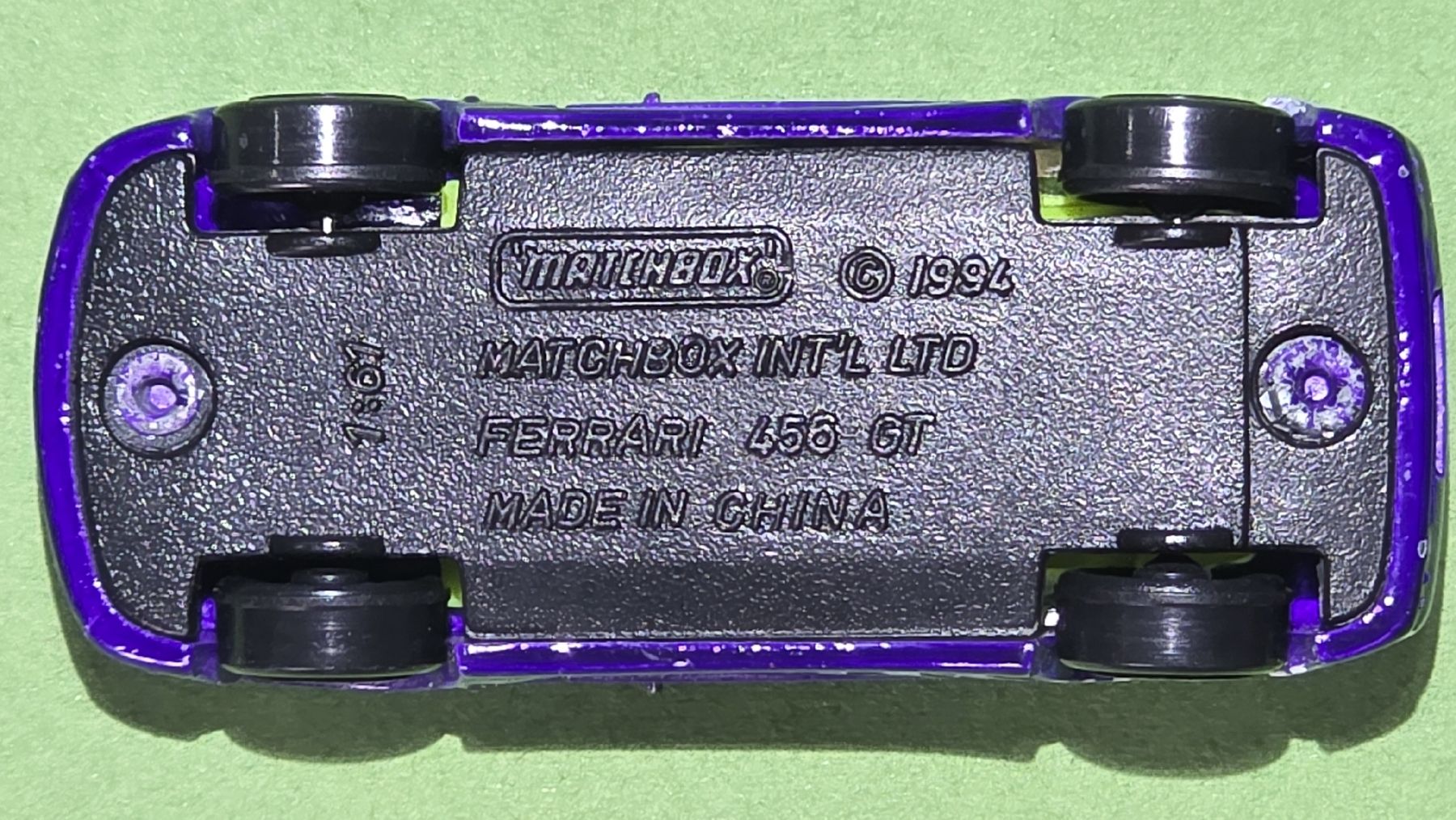 Matchbox Modellini d'auto: MATCHBOX 1994 FERRARI 456 GT – Usato da Burgdorf venduto da MIDICLORIAN 5