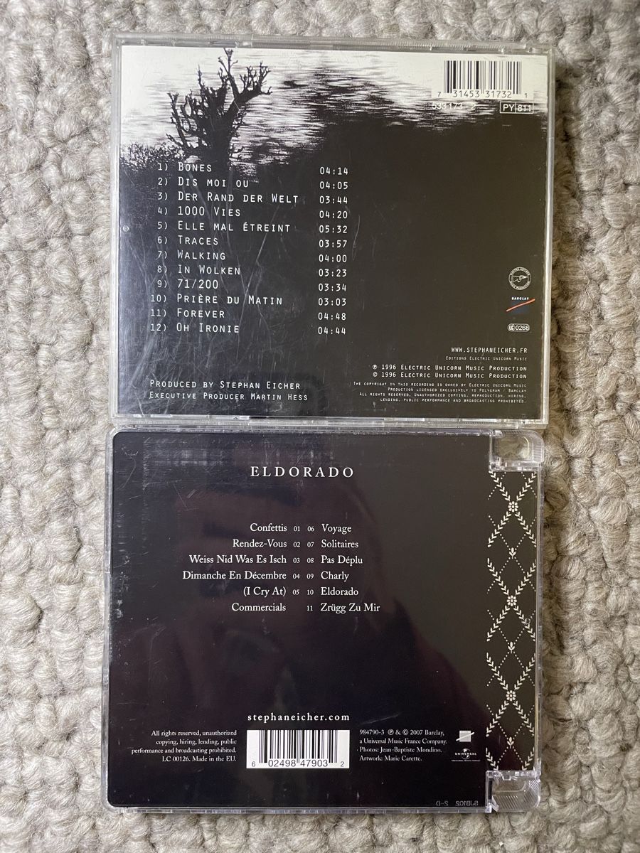 CD: 2x Stephan Eicher – Usato da Reinach AG venduto da trigger7811 1