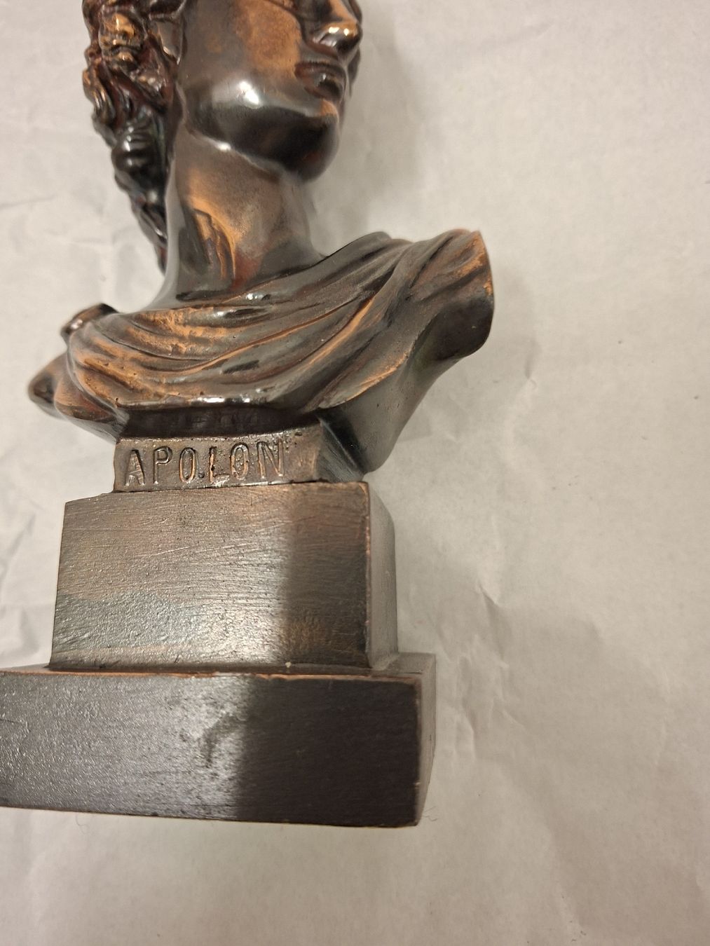 Skulpturen & Statuen: Apollon Büste Bronze – Gebraucht aus Olten von Mezopotamya 3