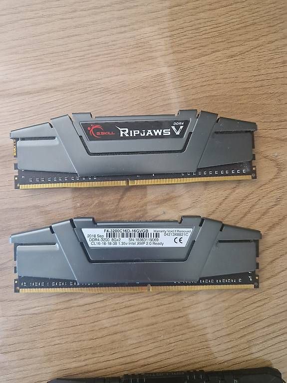 Memoria / RAM: 16Go DDR4-3200  2x8Go cl16 – Usato da Bouveret venduto da gui_c6dm 1
