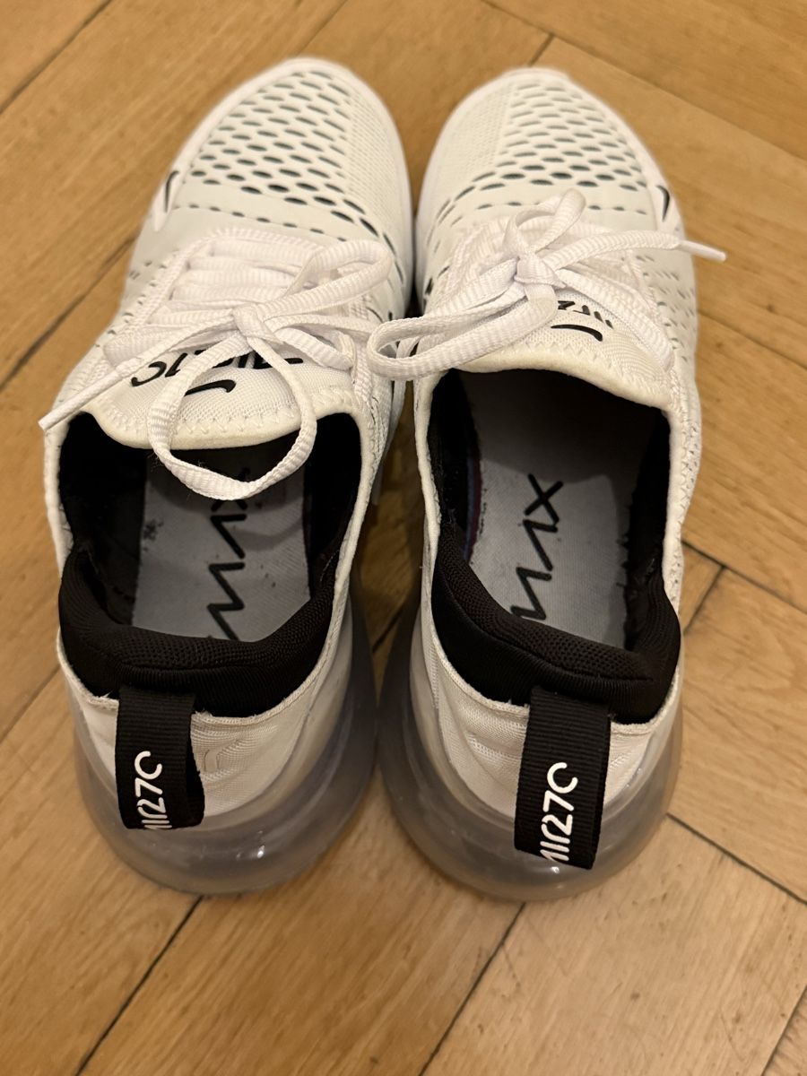 Nike Chaussures hommes: Nike Air Max 270, Gr. 39, Weiss Sneaker – D'occasion à Basel par zukk_ 2
