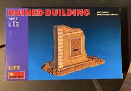 Ruined Building 1:72, Miniart