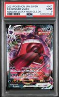Gengar VMax 002/019 psa 9 MINT high class deck jap