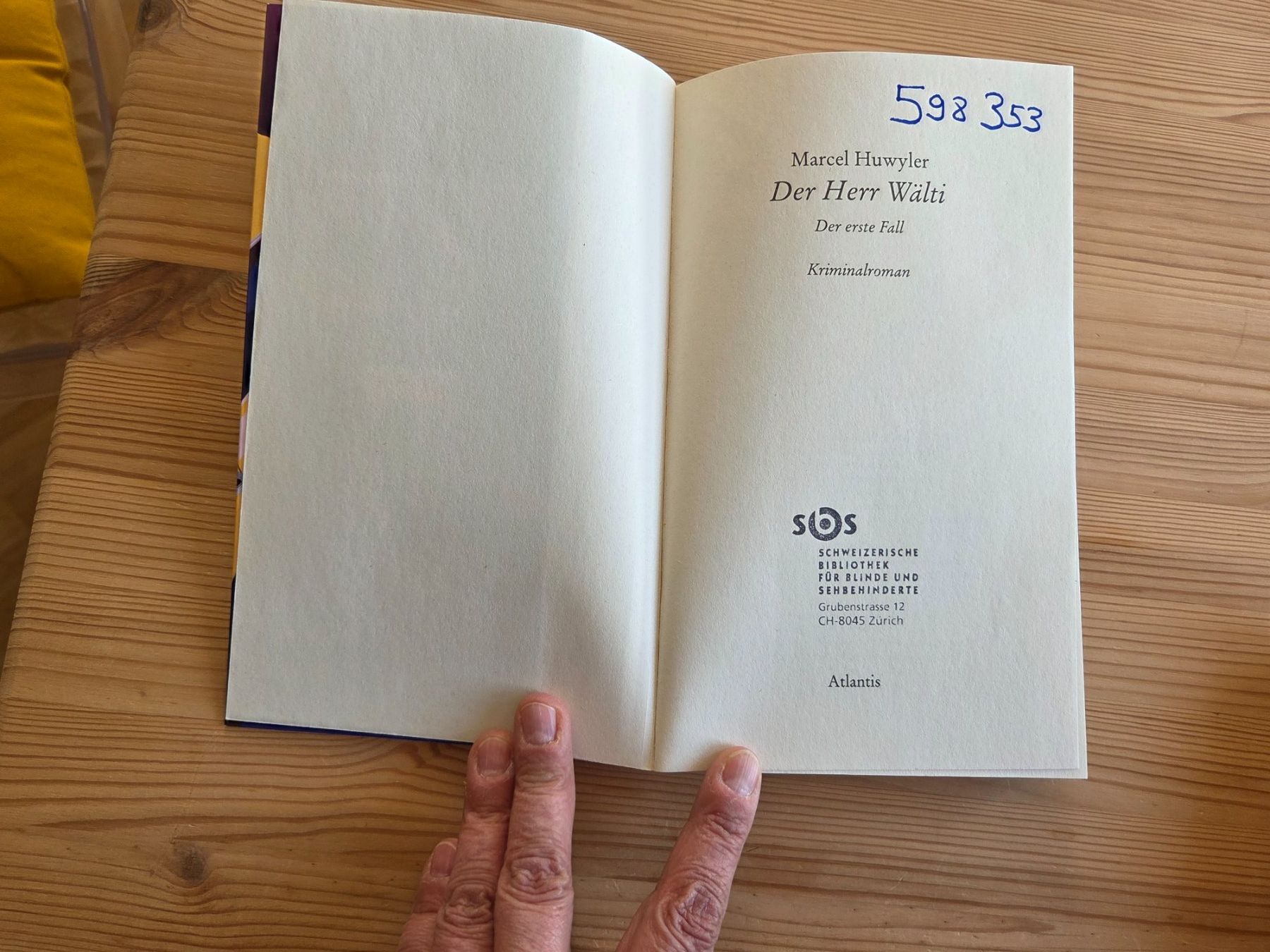 Libri: Der Herr Wälti, Marcel Huwiler – Usato da Liestal venduto da ITOlio 2